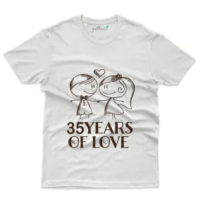 35 Years Of Love T-Shirt - 35th Anniversary Collection