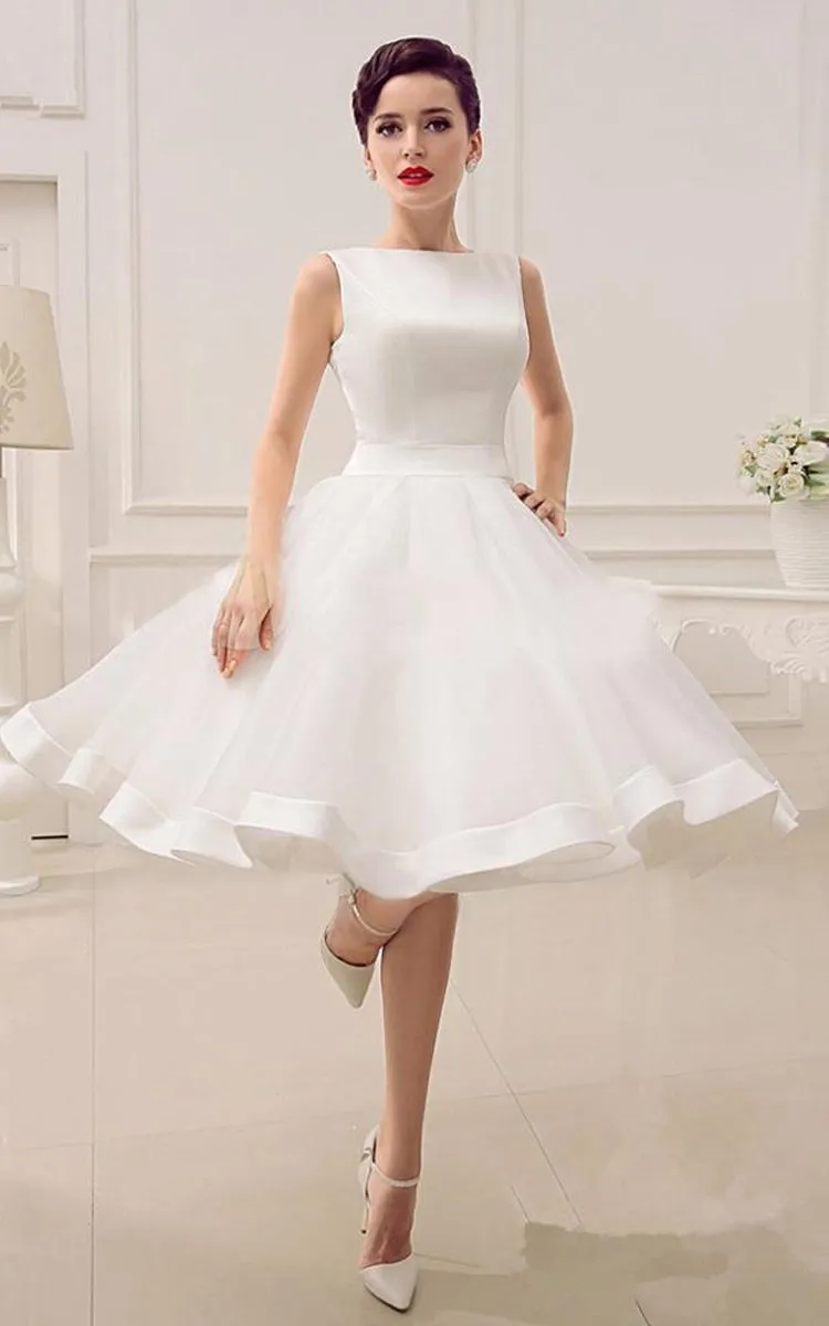 A-Line Sweetheart Sleeveless Backless Organza Dress-713652