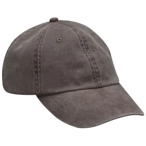 Adams Espresso 6 Panel Low-Profile Washed Pigment-Dyed Cap