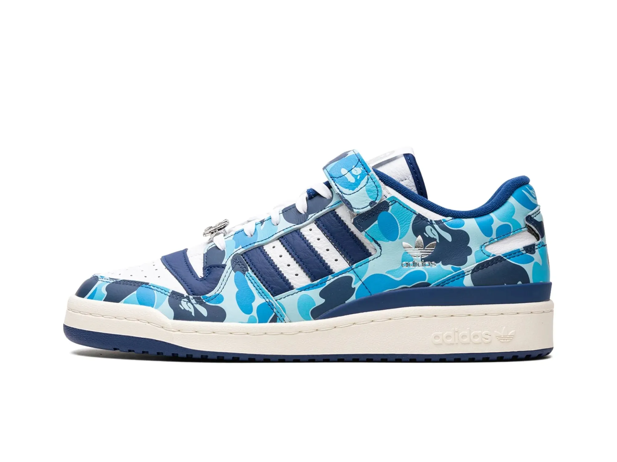 Adidas Forum 84 Low Bape "30th Anniversary Blue Camo"