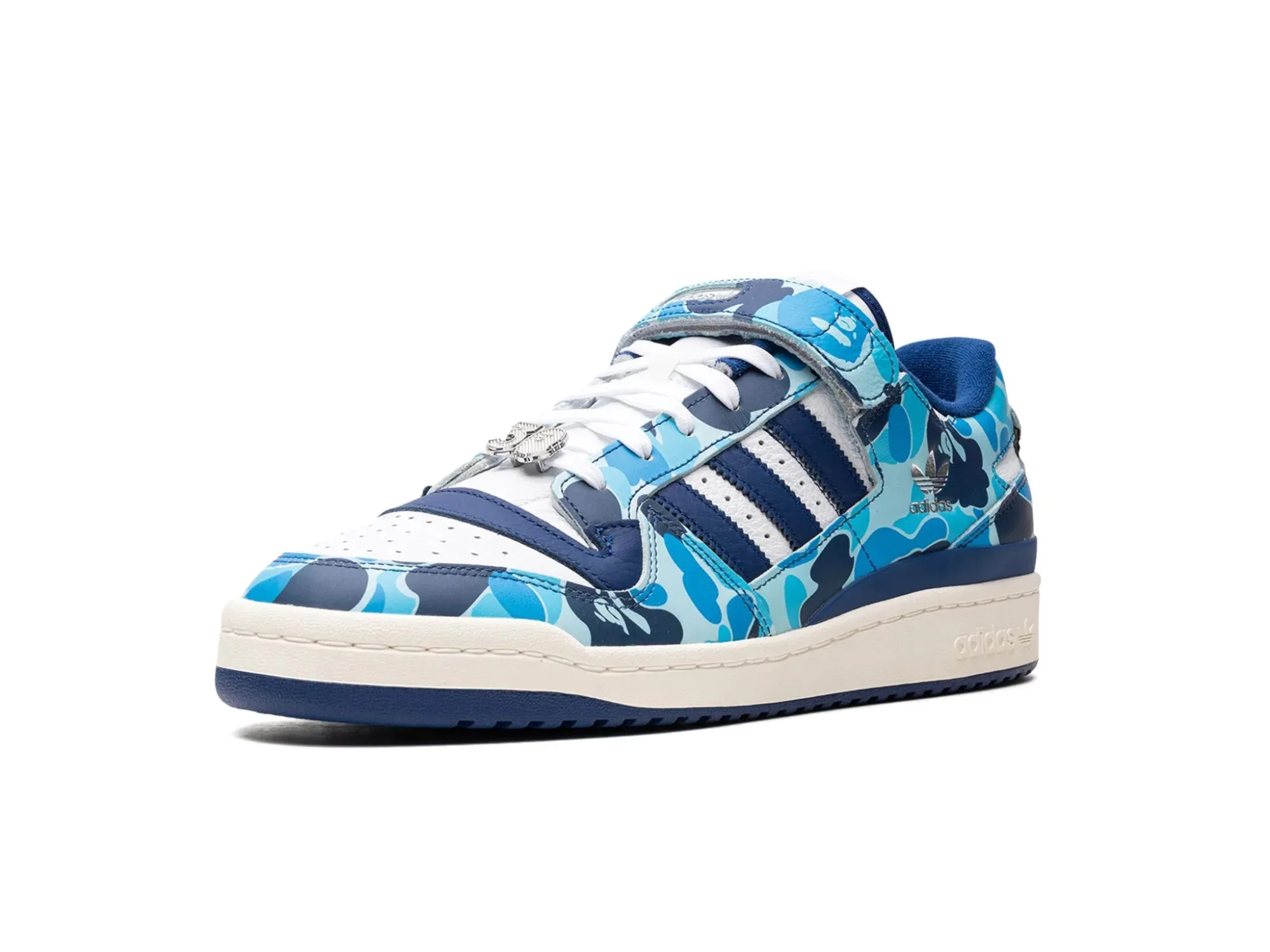 Adidas Forum 84 Low Bape "30th Anniversary Blue Camo"