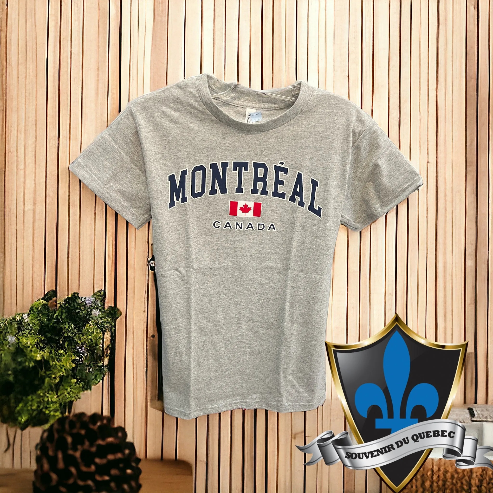 Adult Montreal Script T.shirt