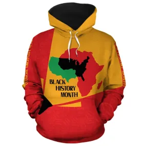 African American Black History Month All-over Hoodie