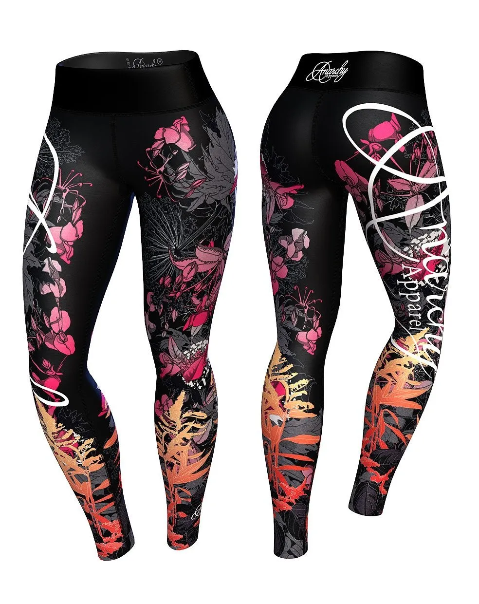 Anarchy Apparel Floral Leggings