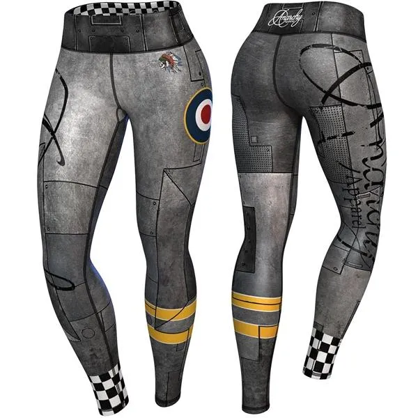 Anarchy Apparel Warbird Compression Leggings