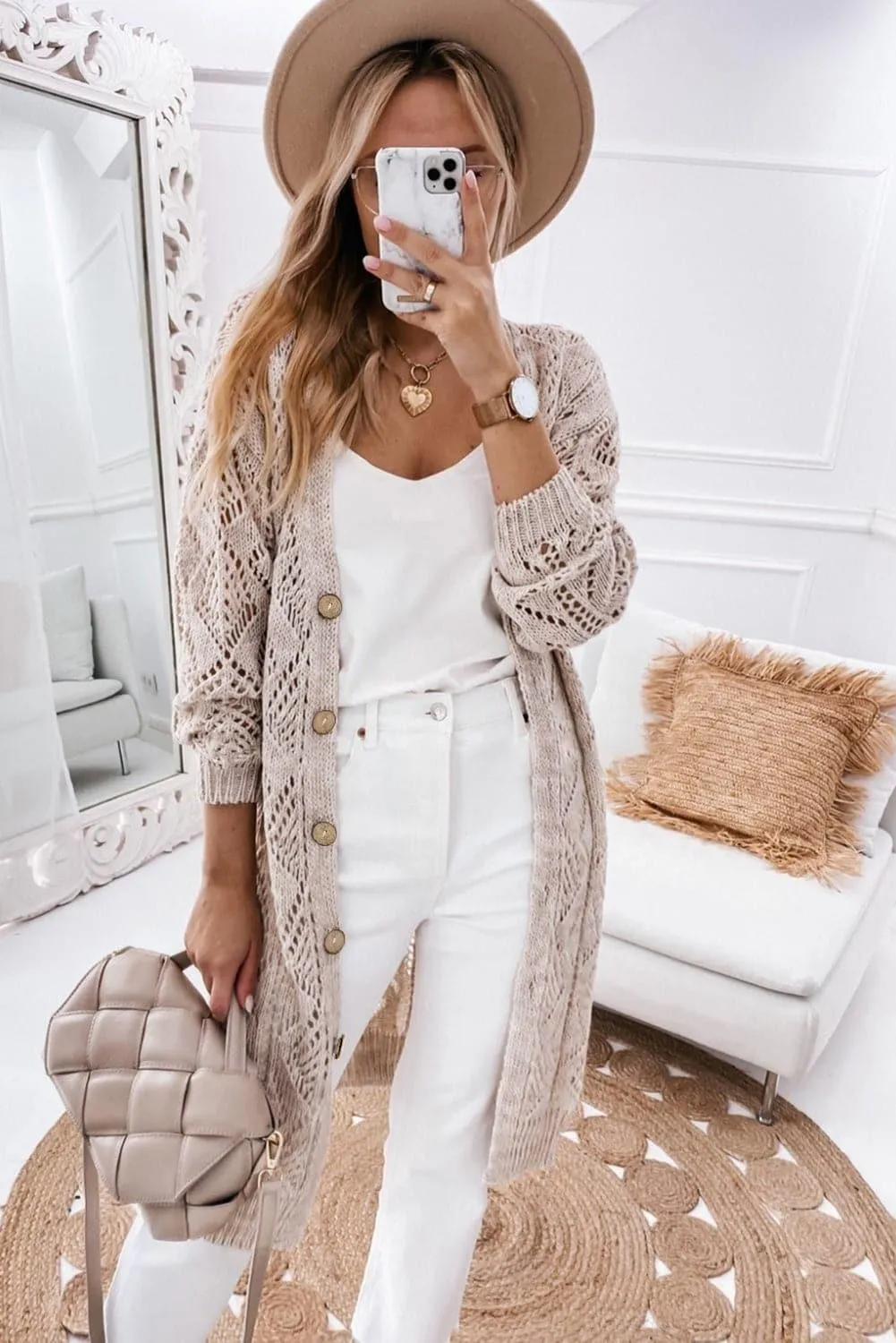 Aria V-Neck Long Sleeve Cardigan, 3 Colors