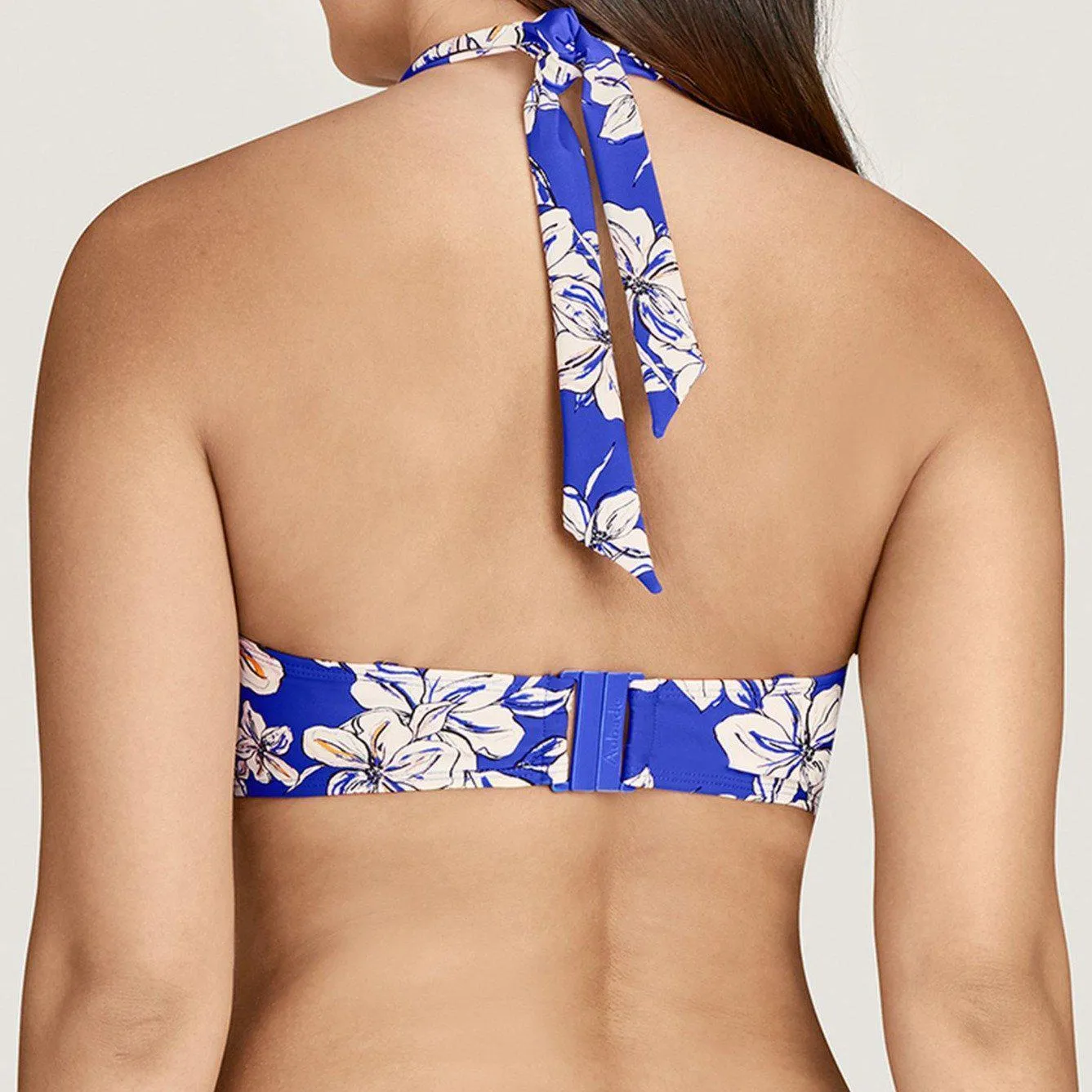 Aubade Parfums D'Ete' Moulded Push-Up Bikini Top  In Blue TU08