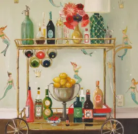 Barmaids Art Print by Janet Hill