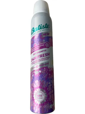 Batiste Purple Dry Shampoo Instant Hair Refresh Spray 200ml