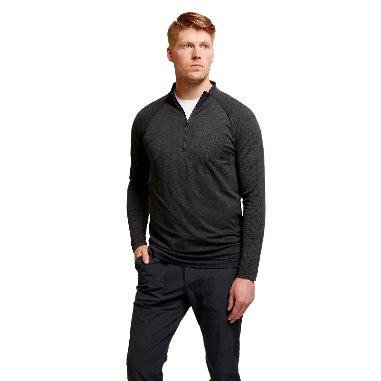 BAUER // lululemon METAL VENT TECH HALF ZIP