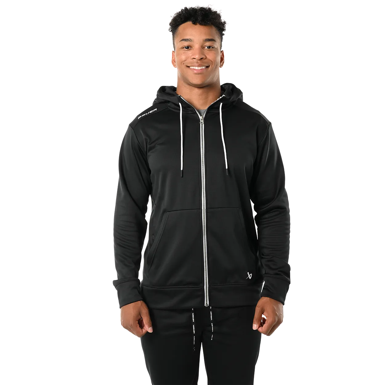 BAUER TEAM FLEECE ZIP HOODIE SENIOR