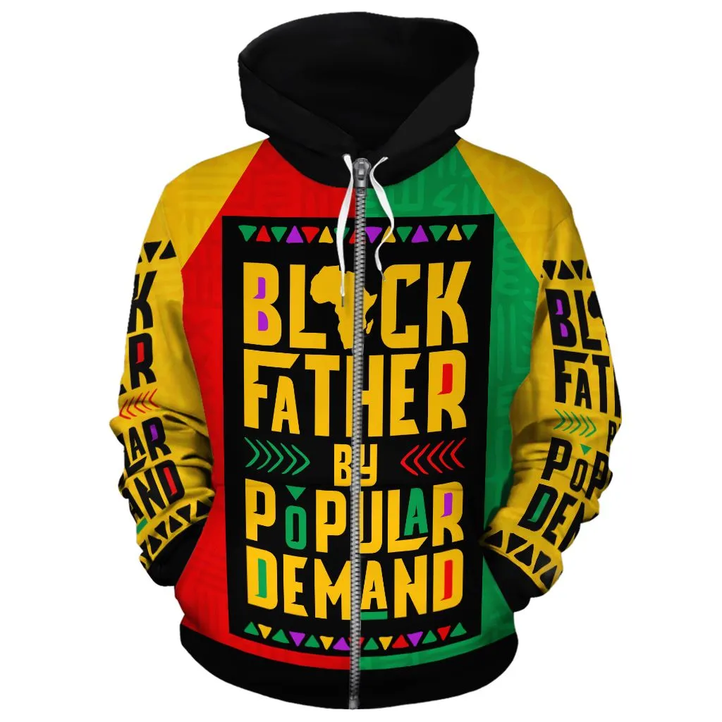 Black Father By Popular Demand All-over Hoodie