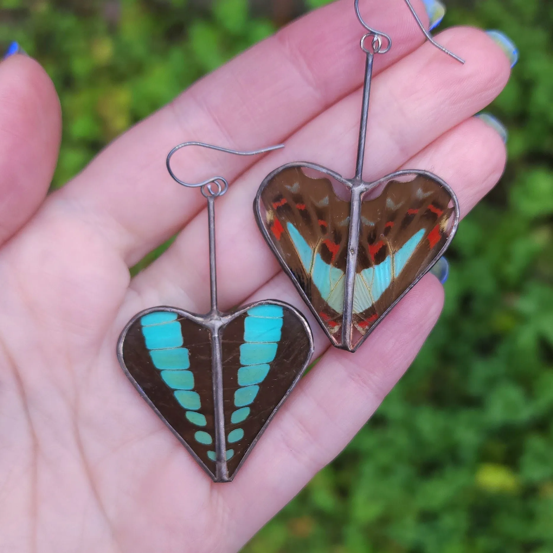 Bluebottle Butterfly Heart Variations Earrings - Wholesale