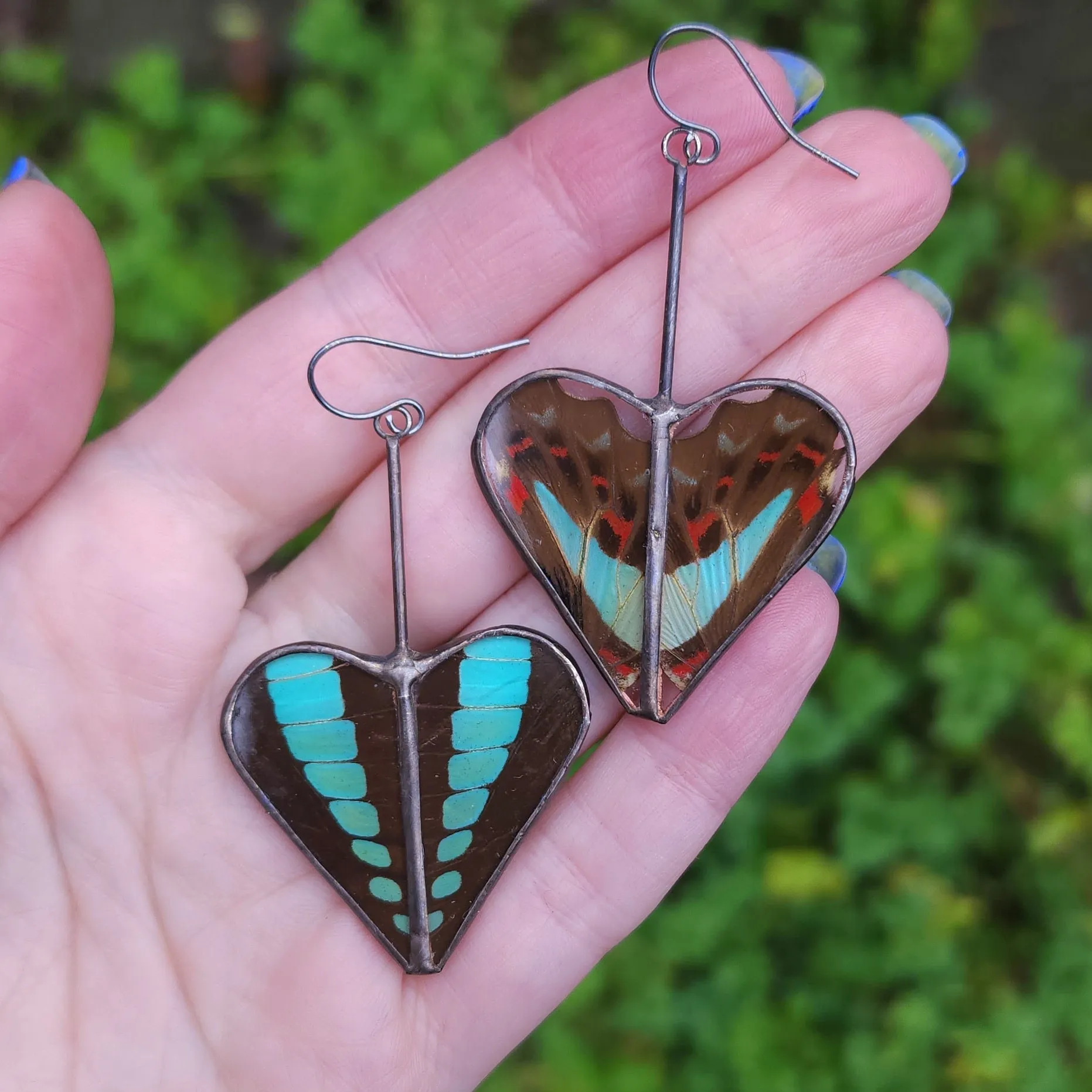 Bluebottle Butterfly Heart Variations Earrings - Wholesale