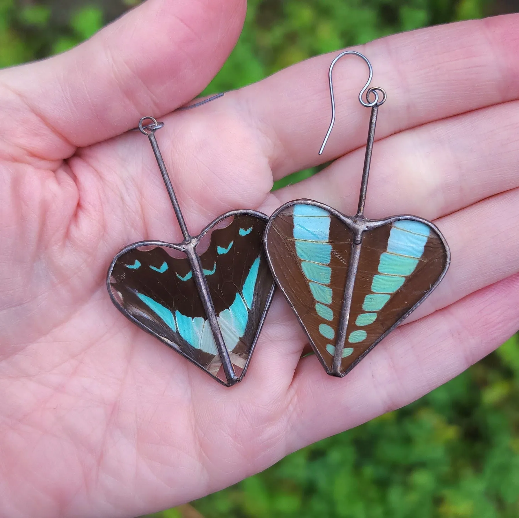 Bluebottle Butterfly Heart Variations Earrings - Wholesale