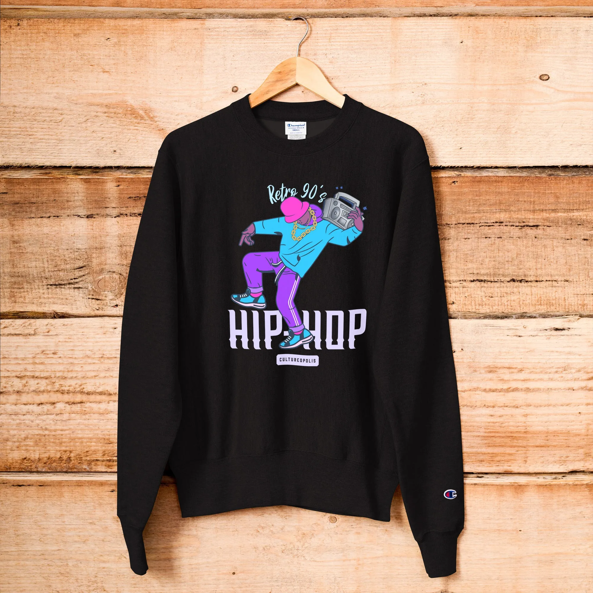 Champion Sweatshirt – Retro 90's Hip Hop