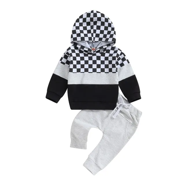 CHECKERS Hooded Outfit