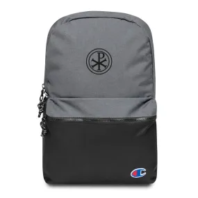 Chi-Rho Catholic Backpack, Champion