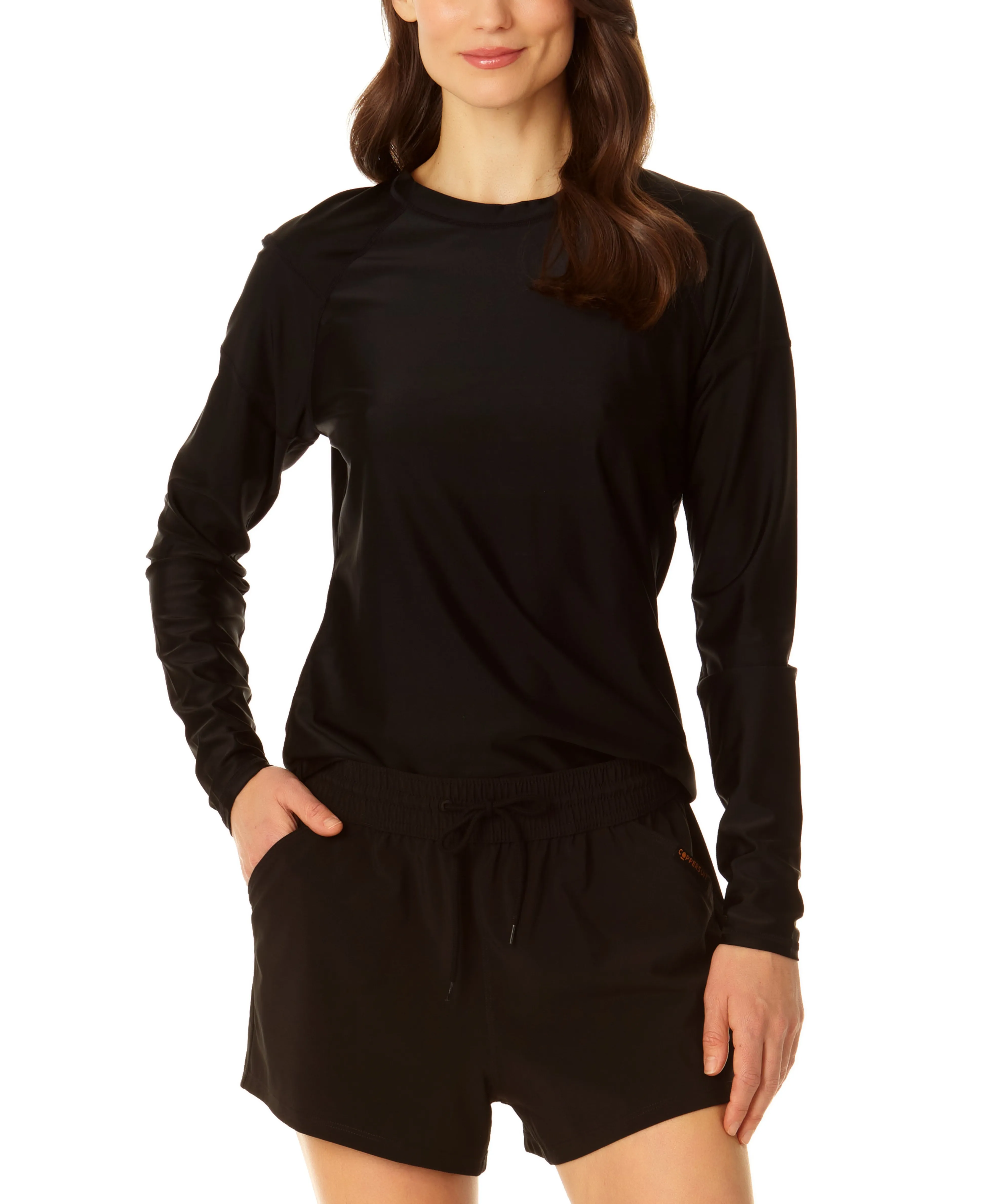 Coppersuit - Women's Long Sleeve Rashguard Top