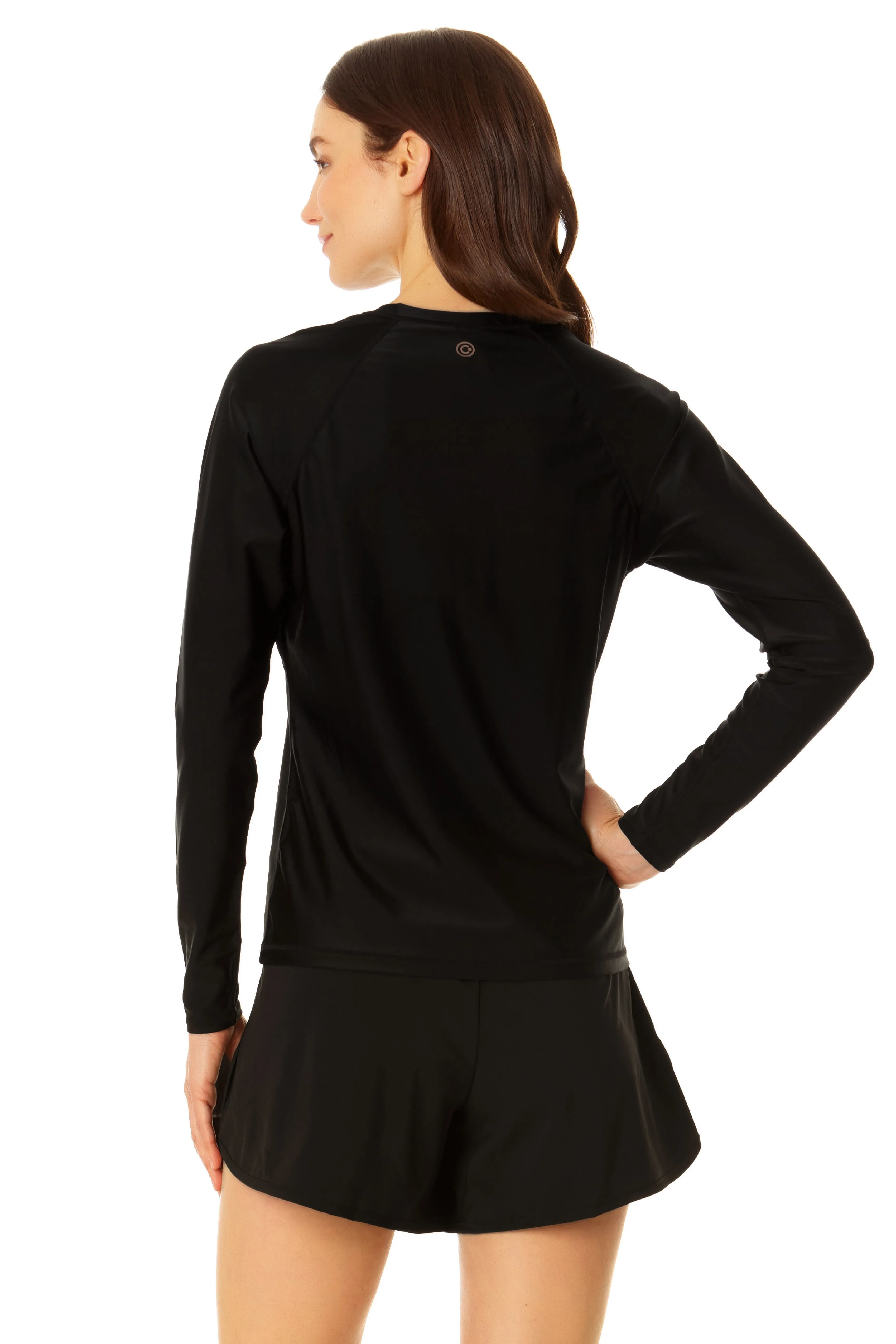 Coppersuit - Women's Zip Long Sleeve Rashguard Top