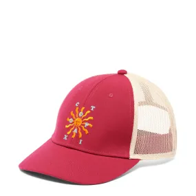 Cotopaxi Happy Day Trucker Hat Raspberry