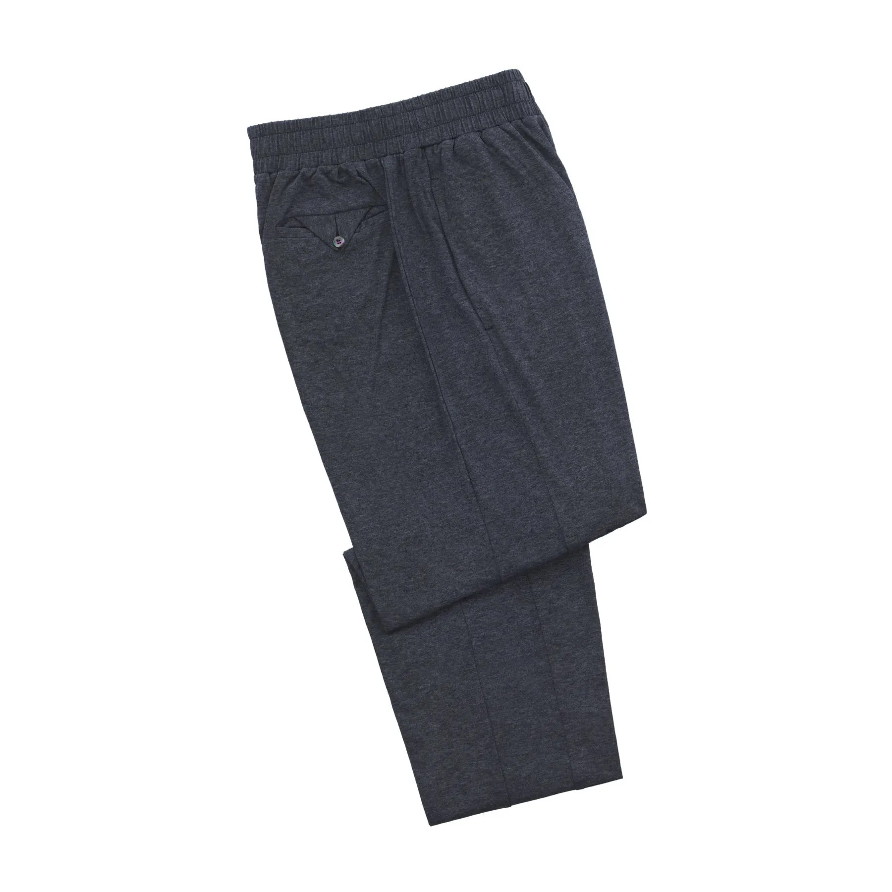 Cotton and Cashmere-Blend Homewear Trousers in Blue