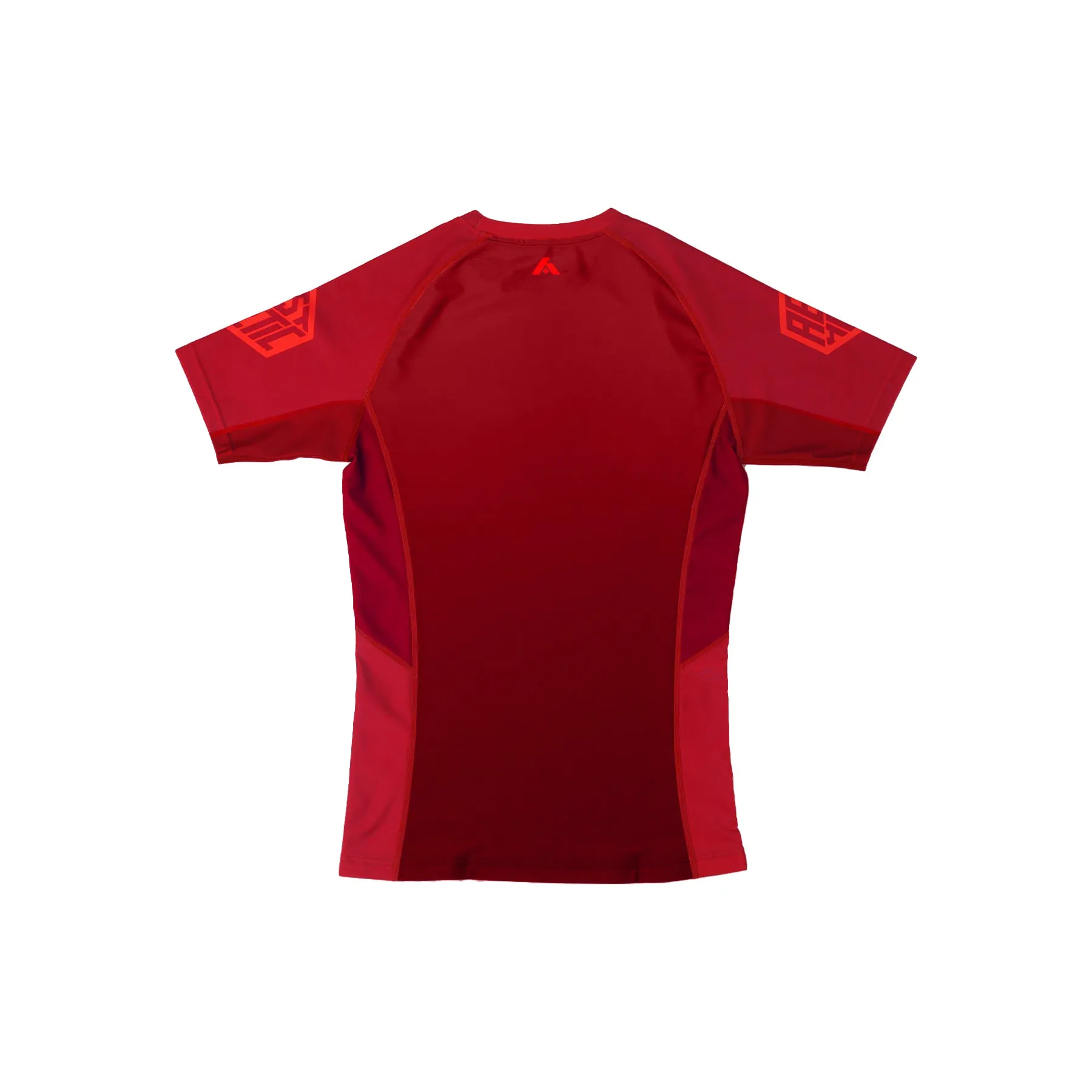 Crimson Short Sleeve Rashguard