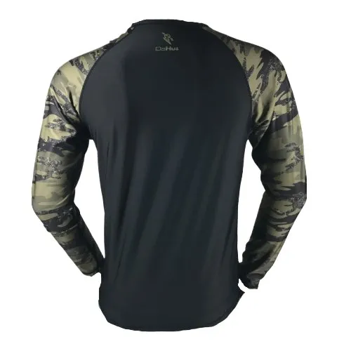 Da Hui Men's Long Sleeve Rash Guard