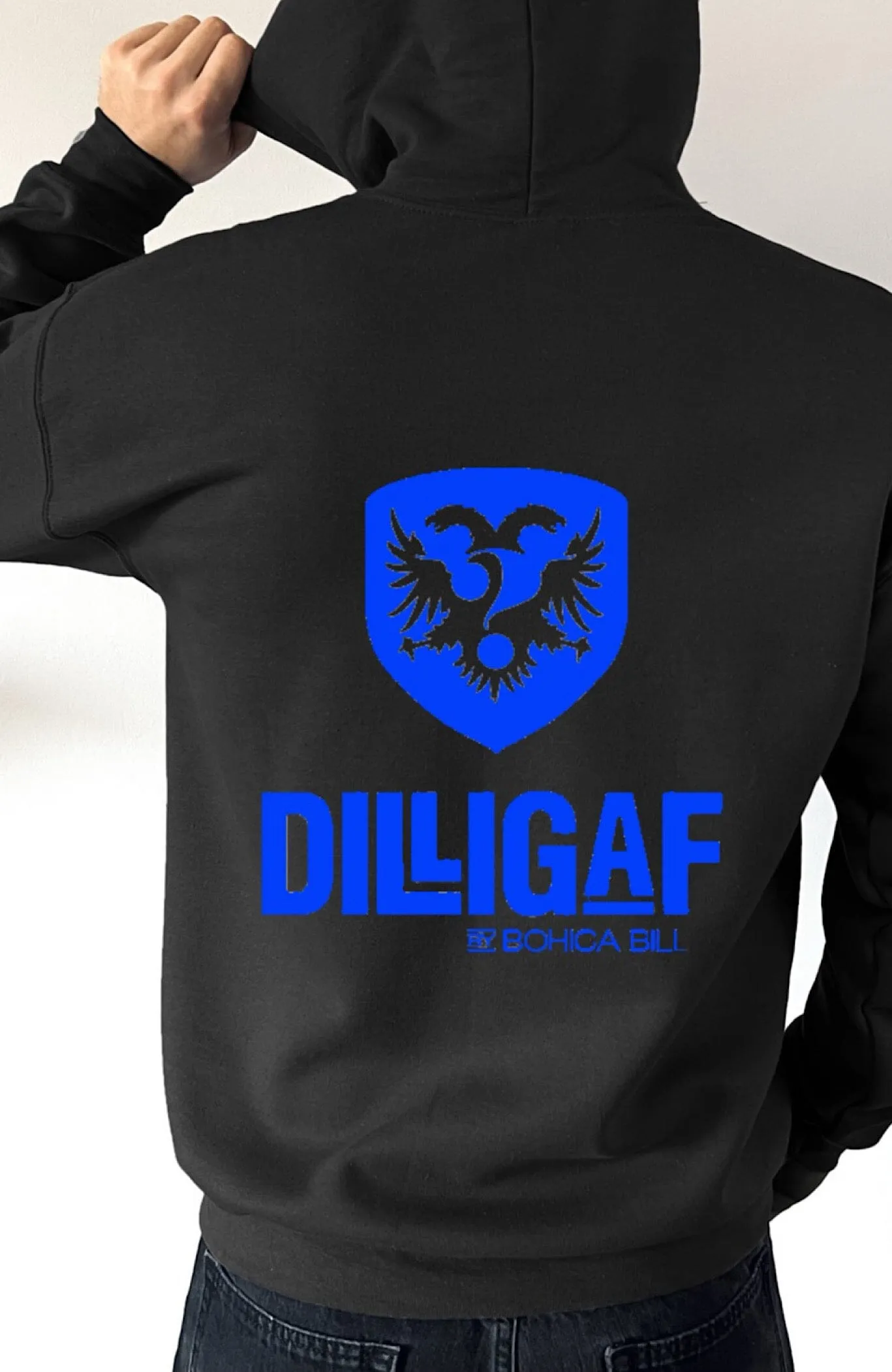 Dilligaf Neon Classic Pullover Hoody