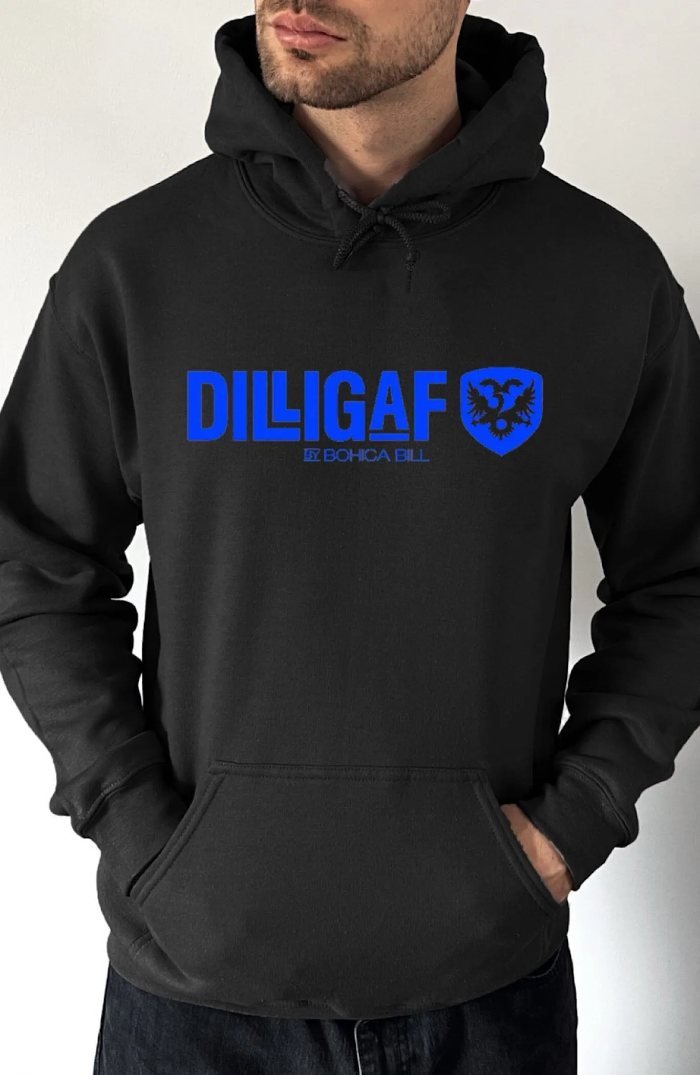 Dilligaf Neon Classic Pullover Hoody