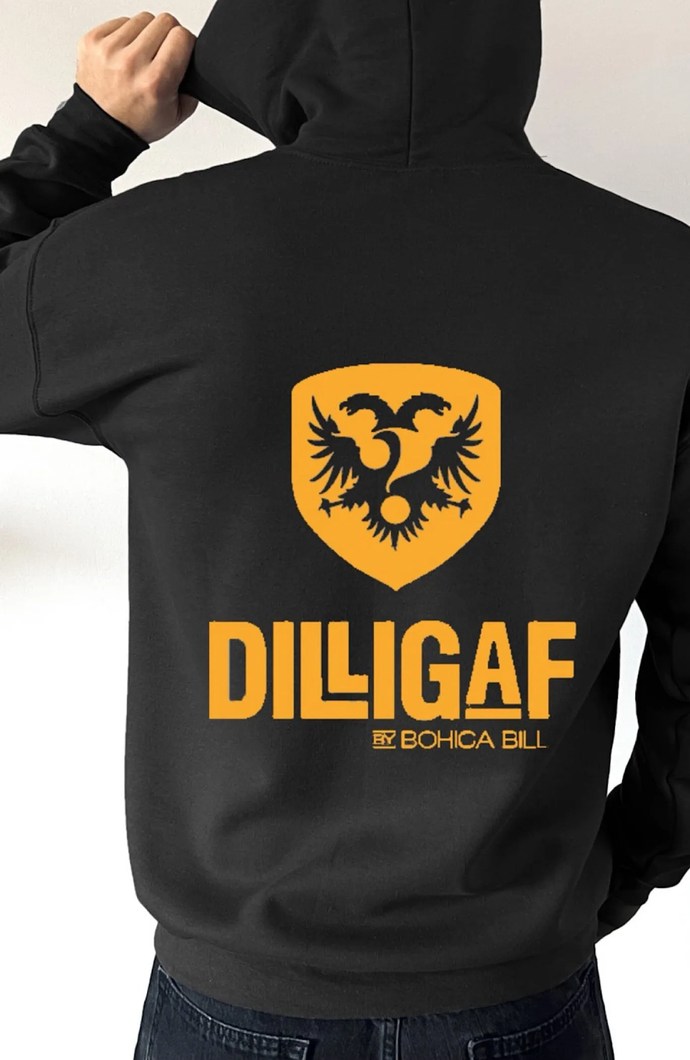 Dilligaf Neon Classic Pullover Hoody