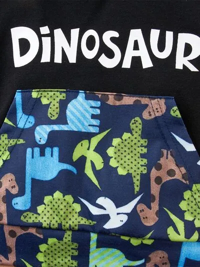 DINOSAUR Hoodie and Pants Set