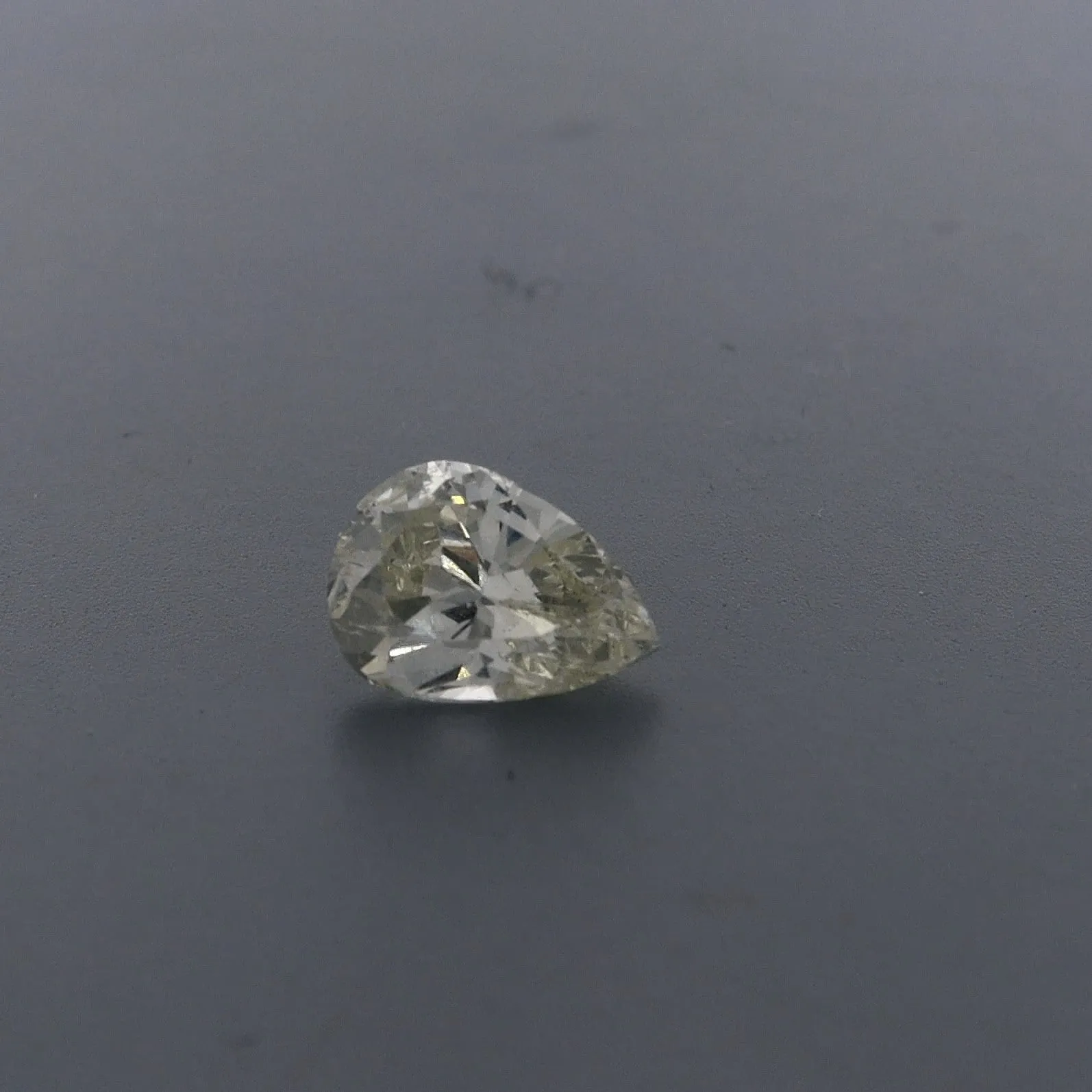 Estate Pear 1.02ct O SI2 Diamond