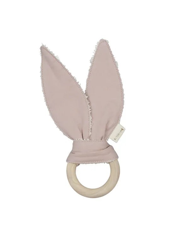 FABELAB - ANIMAL TEETHER- BUNNY- MAUVE