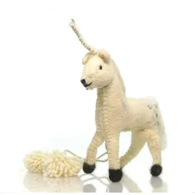 Fabric Unicorn Ornament