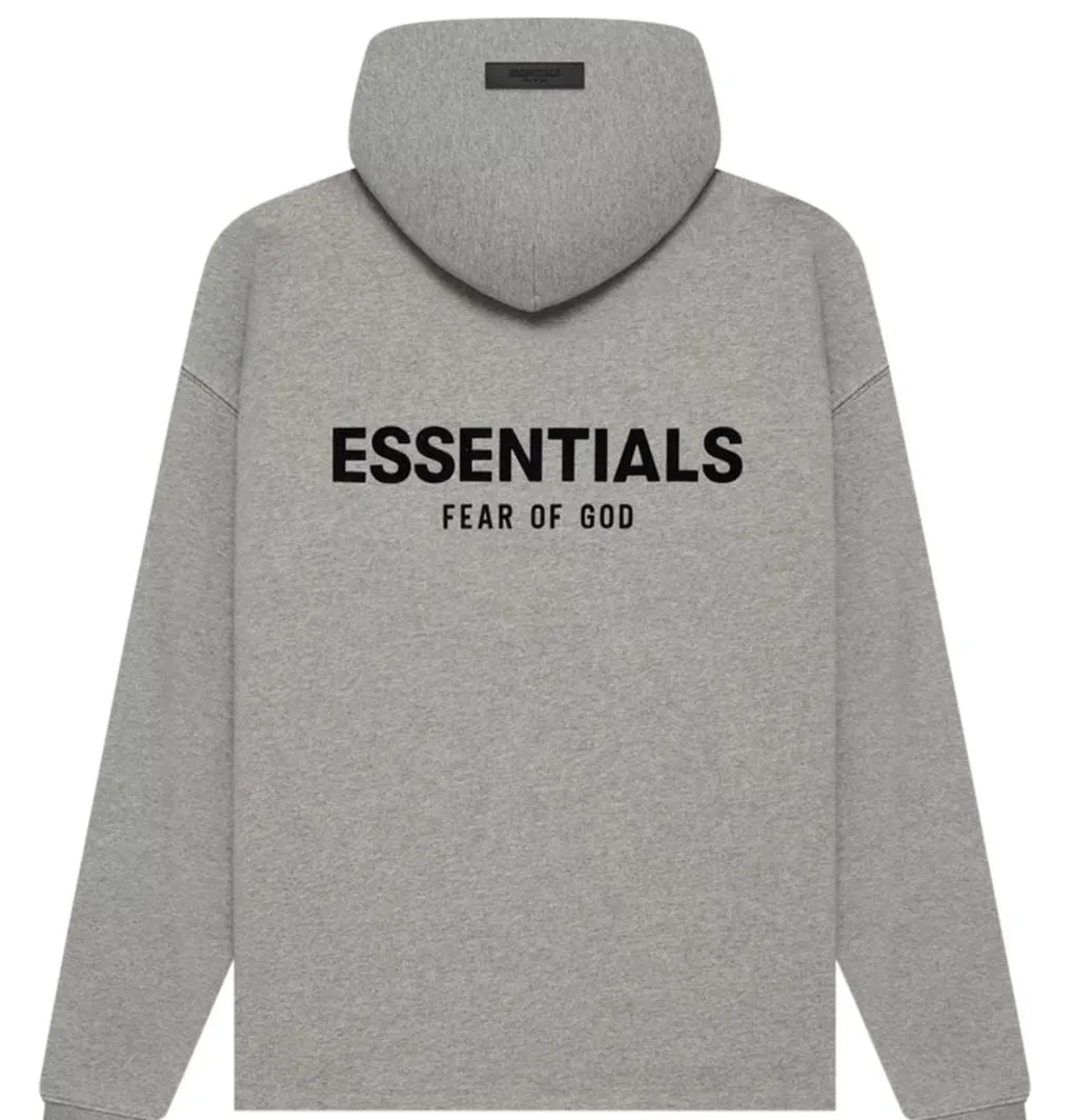 Fear of God Essentials Hoodie Dark Oatmeal