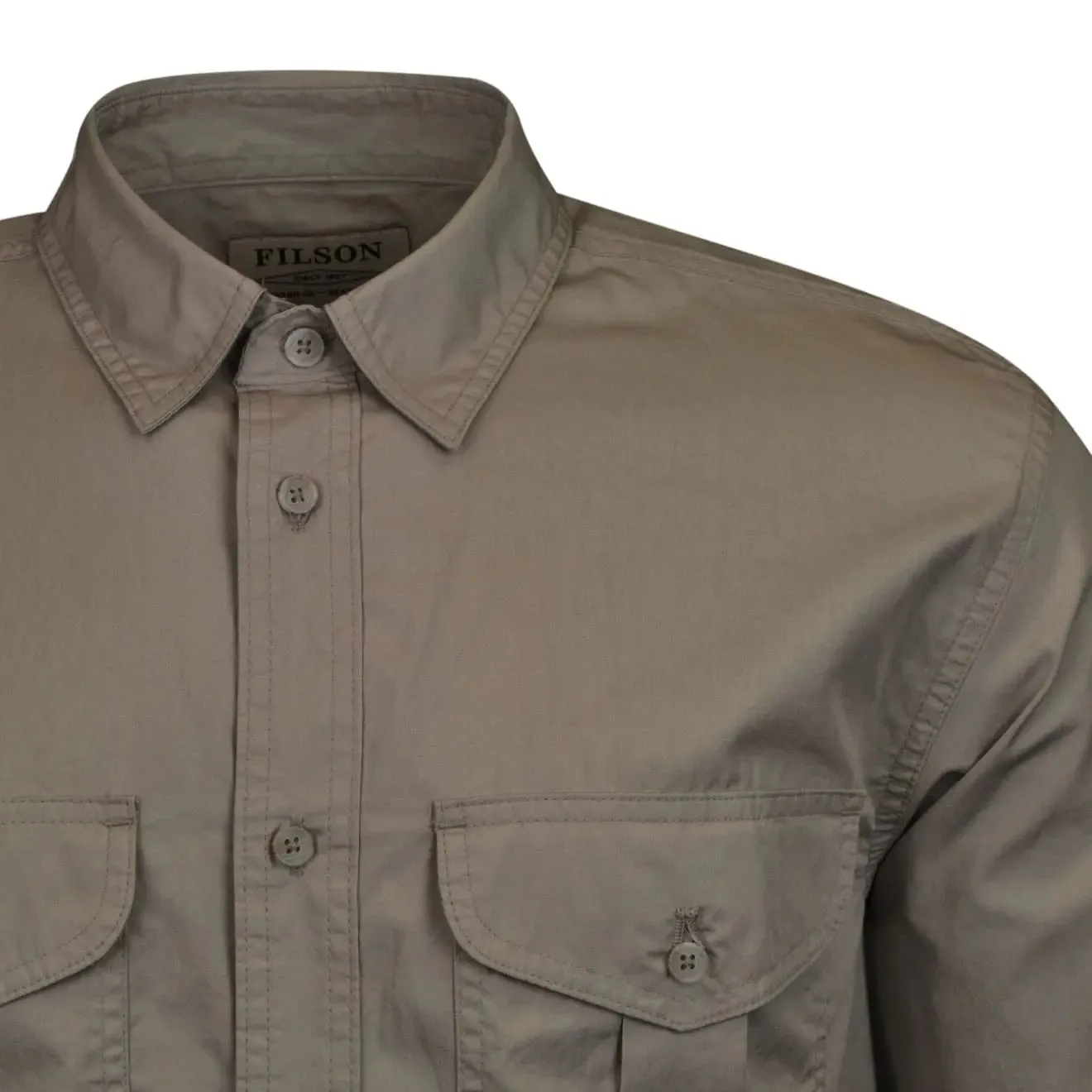 Filson Feather Cloth Shirt Desert Tan