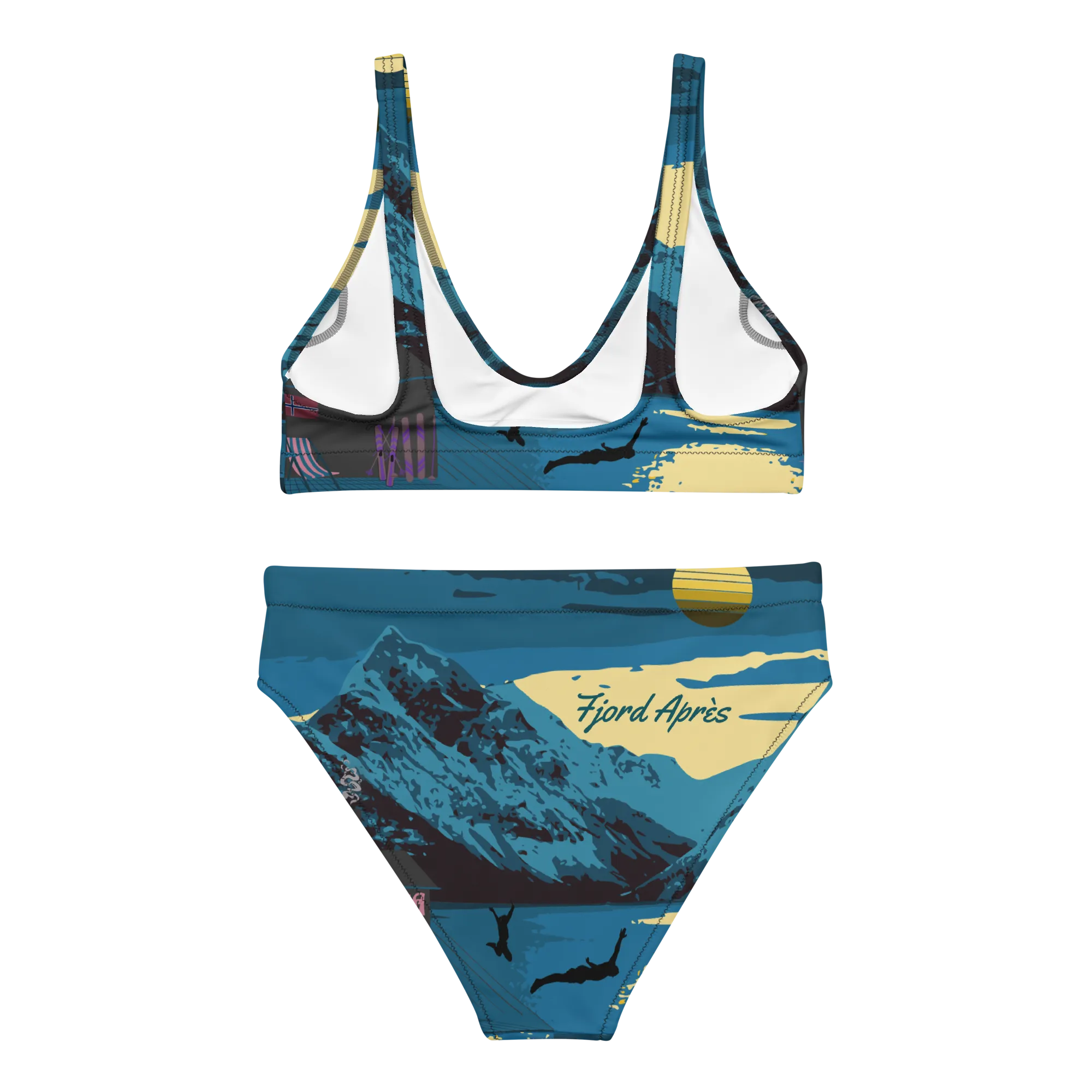 Fjord Après Recycled high-waisted bikini