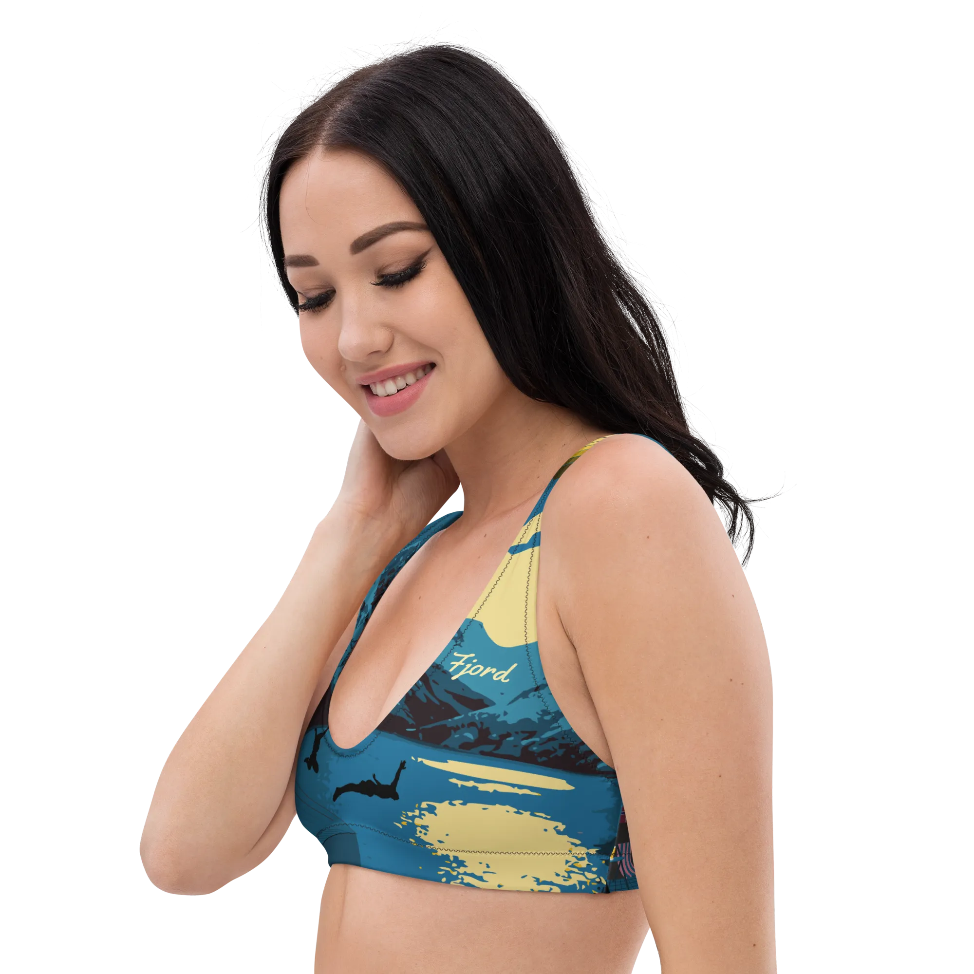 Fjord Après Recycled padded bikini top