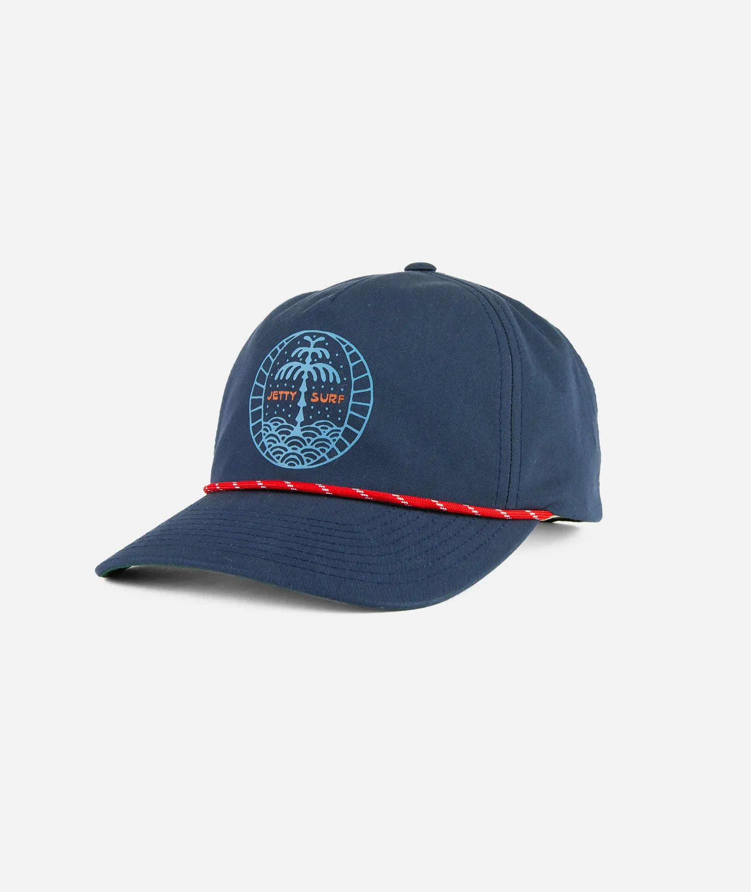 Font Snapback - Navy