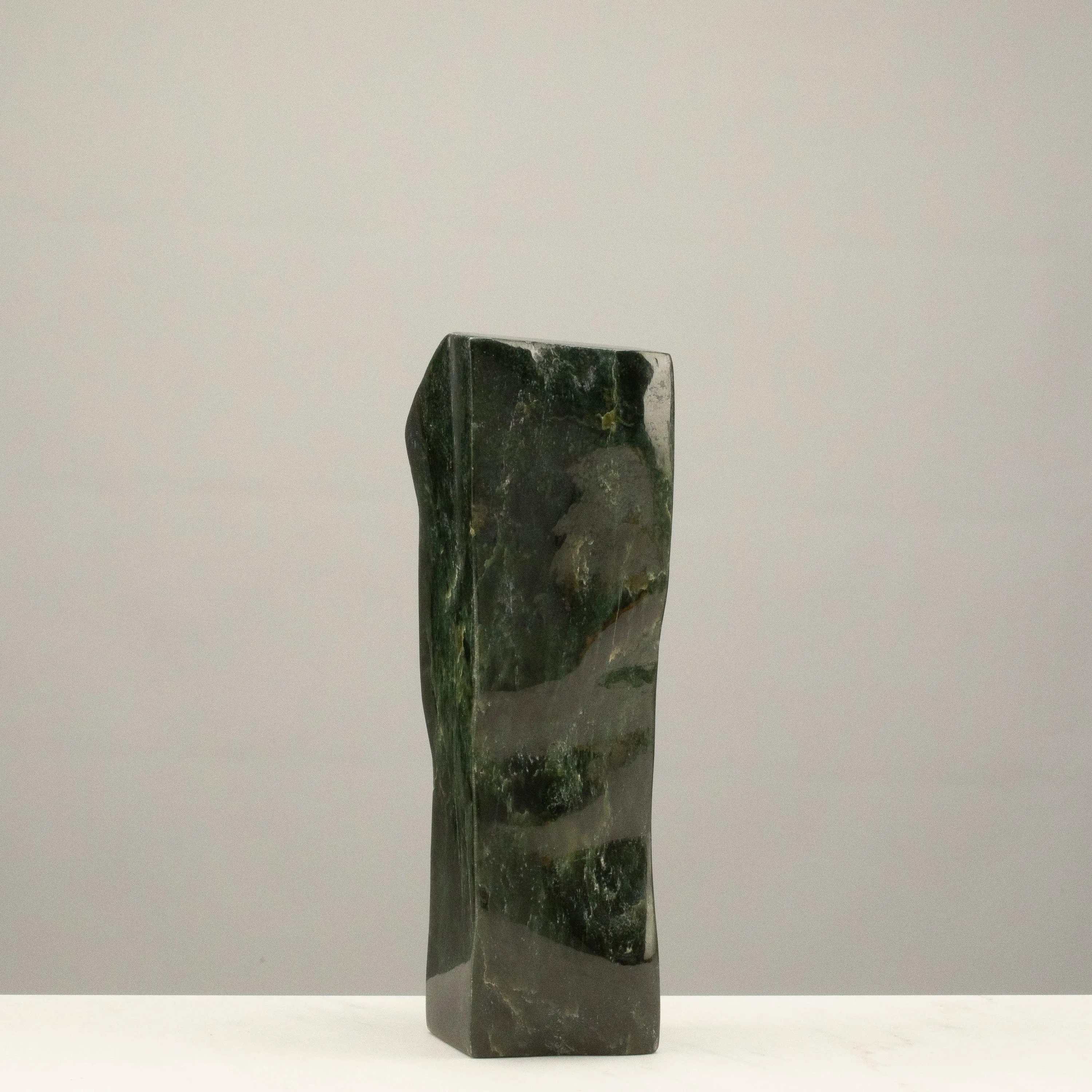 Freeform Nephrite Jade Tower from Afghanistan - 9.5 / 5 lbs