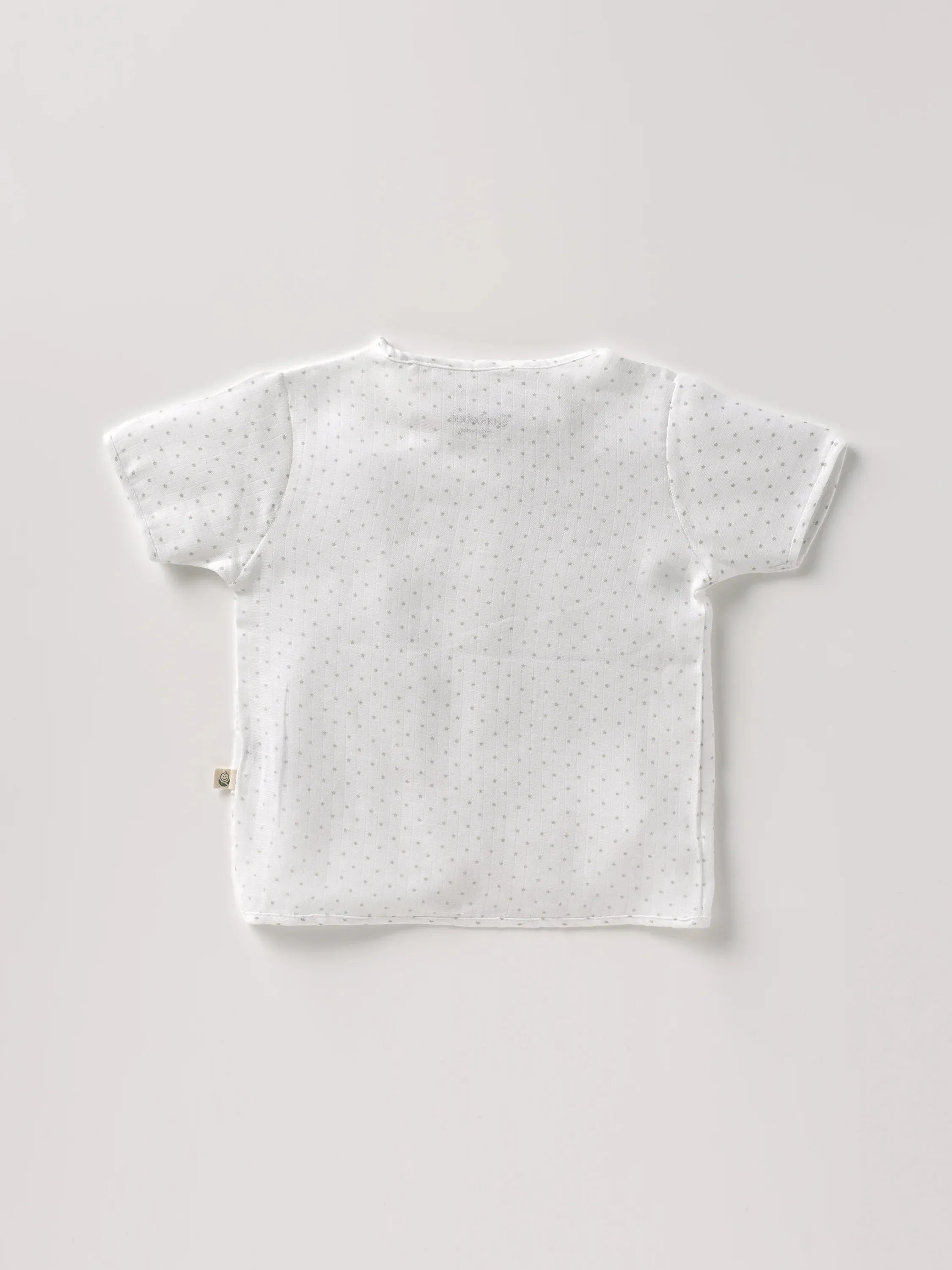 Half sleeve white t-shirt & bloomer for baby