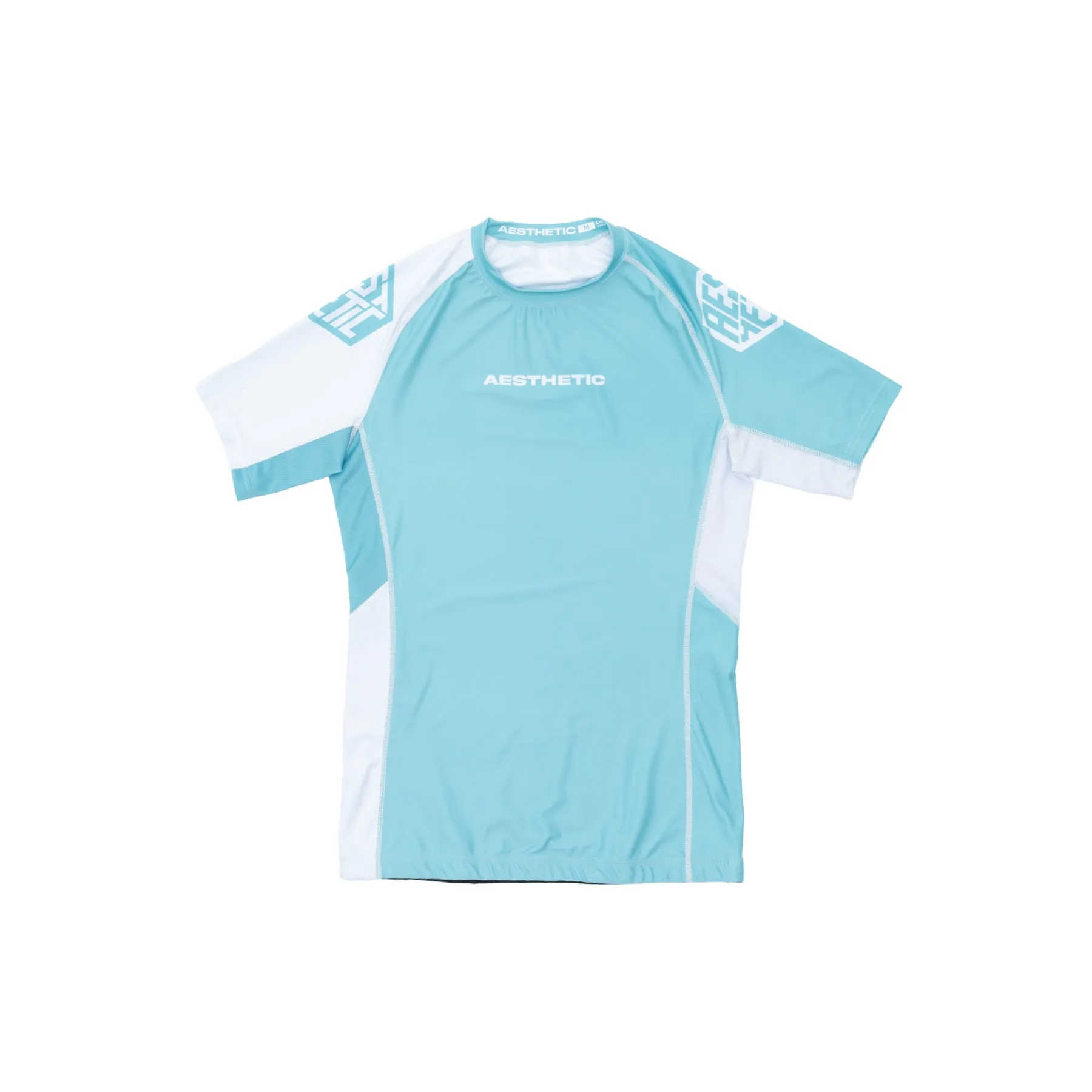 Harlequin Short Sleeve Rashguard (Seafoam)