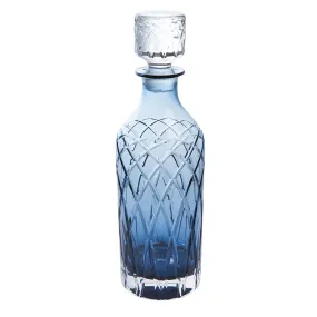 Harris Blue Tall Decanter