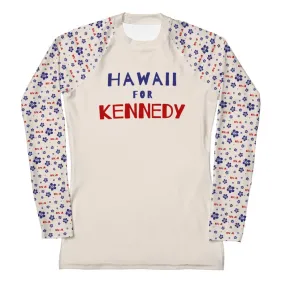 Hawaii for Kennedy Women's Rash Guard