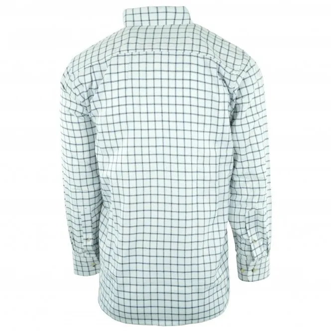 Hazy Blue Mens Casual Country Check Long Sleeve Shirts