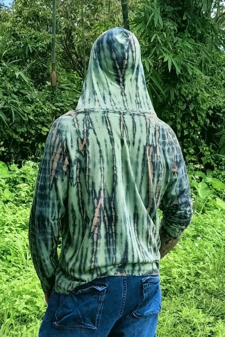 Hemp Hoody in Rainforest