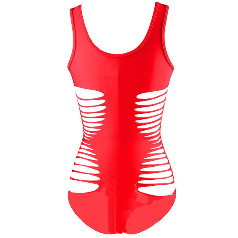 Hollow One Piece Swimsuit