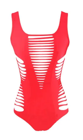 Hollow One Piece Swimsuit