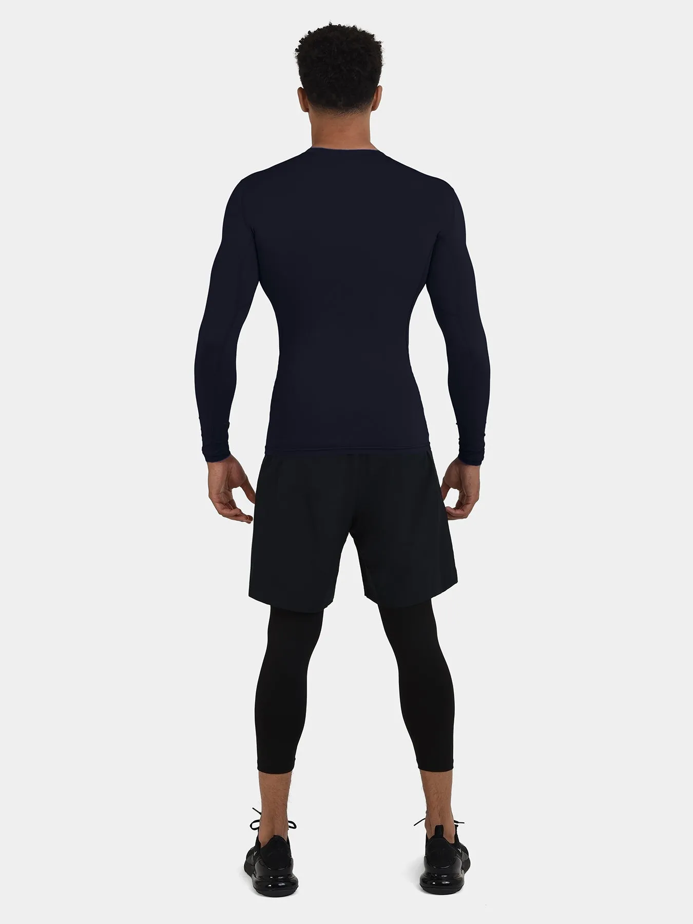 Hyperfusion Compression Base Layer Long Sleeve Crew Neck For Men